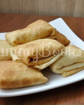 Блины с мясом