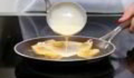 блины с припеком из банана