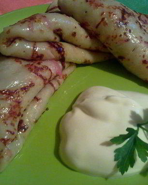 Блины с припеком