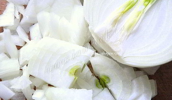 блины с телятиной и грибами