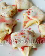 Блины с ягодами