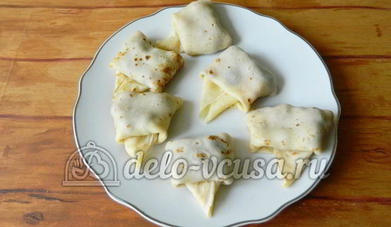 блины с ягодами