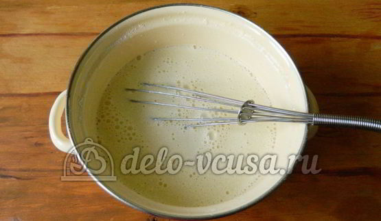 блины с ягодами