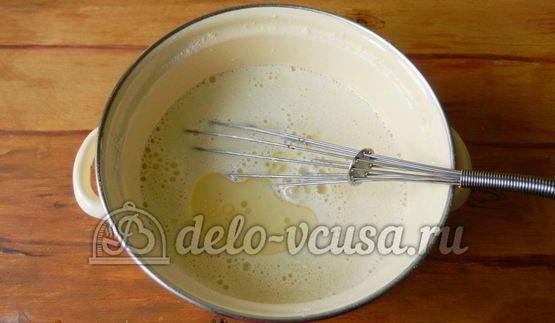 блины с ягодами