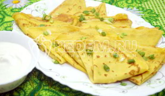 блины солнечные