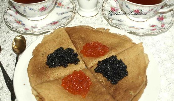 блины царские