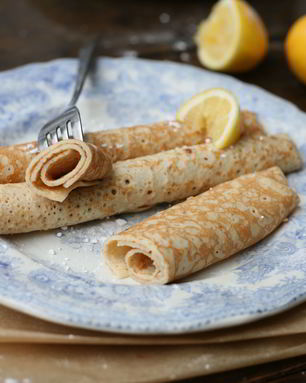 Быстрые блинчики на молоке