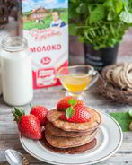 Черничные панкейки