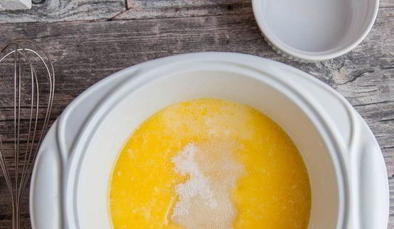 черничные панкейки