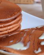 Чоко-панкейки на завтрак