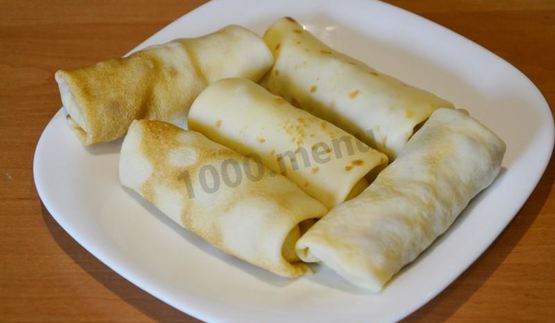 фаршированные блины с фаршем