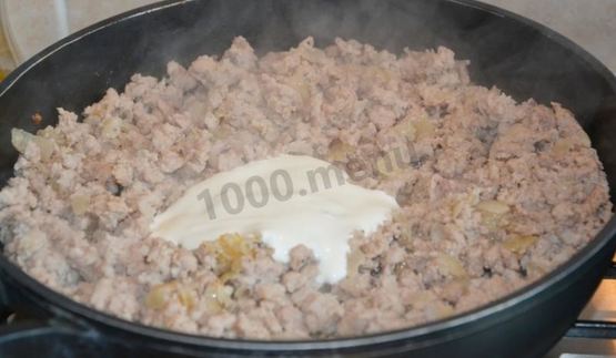 фаршированные блины с фаршем