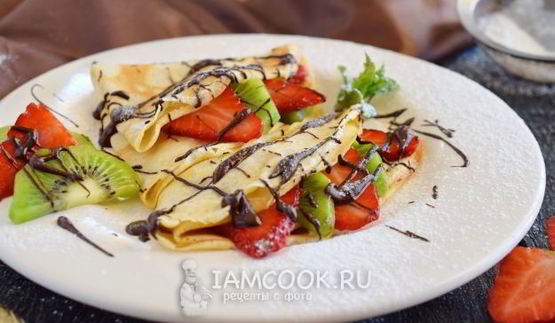 французские блинчики