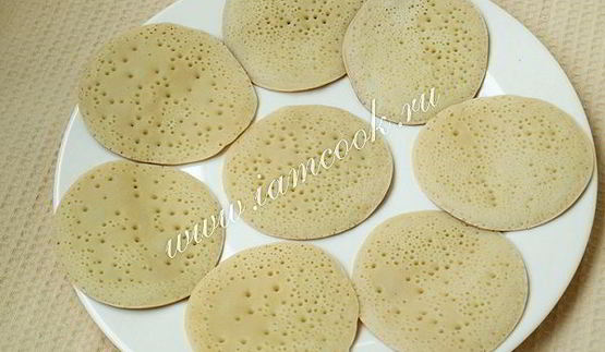 катаеф — арабские блинчики