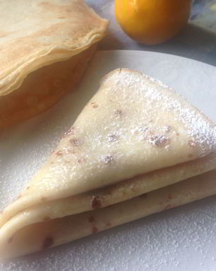 Лимонные блинчики