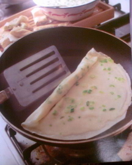 Рецепт луковых блинов