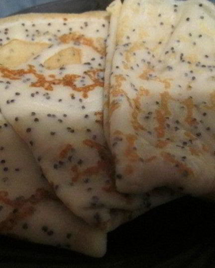 Рецепт маковых блинчиков