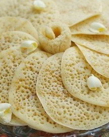 Рецепт марокканских дрожжевых панкейков beghrir