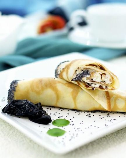 Рецепт налистников на молоке