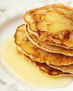 Овсяные блинчики с яблоком