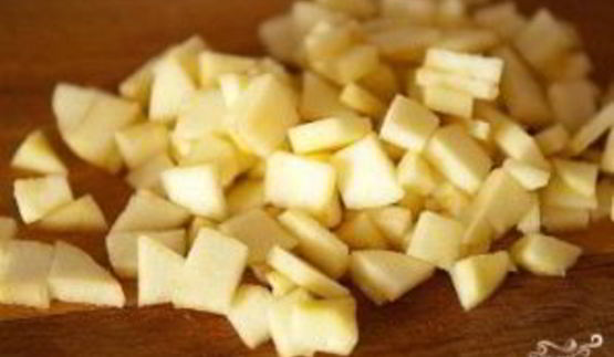 овсяные блинчики с яблоком