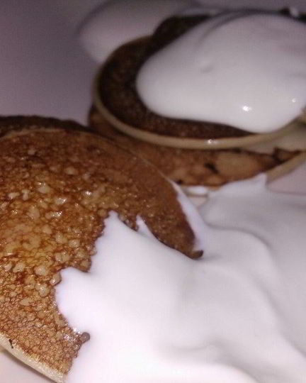 Рецепт панкейков на кислом молоке и ряженке