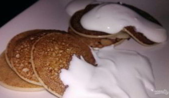 панкейки на кислом молоке и ряженке