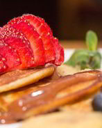 Панкейки с бананом