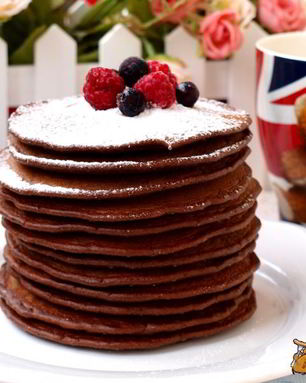 Панкейки с какао
