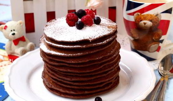 панкейки с какао