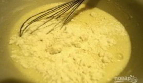 панкейки с яблоками