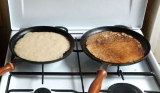 постные блины из гречневой муки