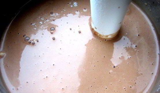 праздничные шоколадные блинчики с творогом