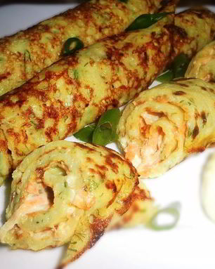 Пряные кабачковые блинчики