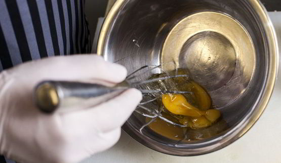 шоколадные блины с бананом