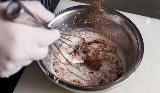 шоколадные блины с бананом