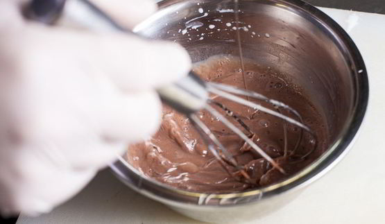 шоколадные блины с бананом