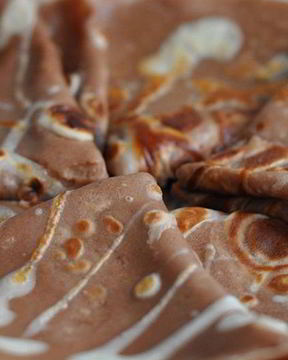 Шоколадные блины