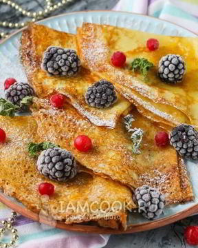 Сладкие блины