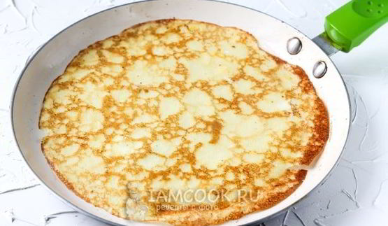 сладкие тонкие блины на молоке