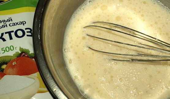 спельтовые блины с фруктозой