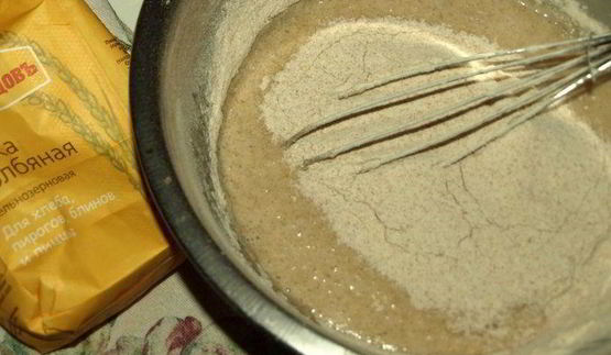 спельтовые блины с фруктозой