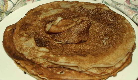 спельтовые блины с фруктозой