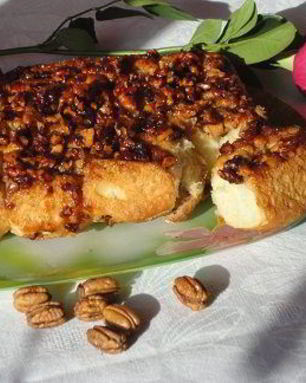 Английские булочки с грецкими орехами