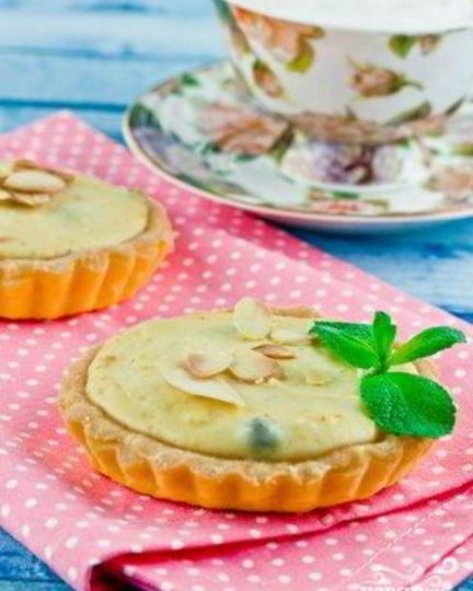 Рецепт апельсинно-лимонных ватрушки с изюмом