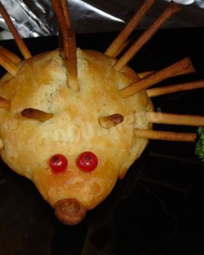 Булочки Ежики для детей