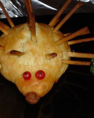 Булочки Ежики для детей