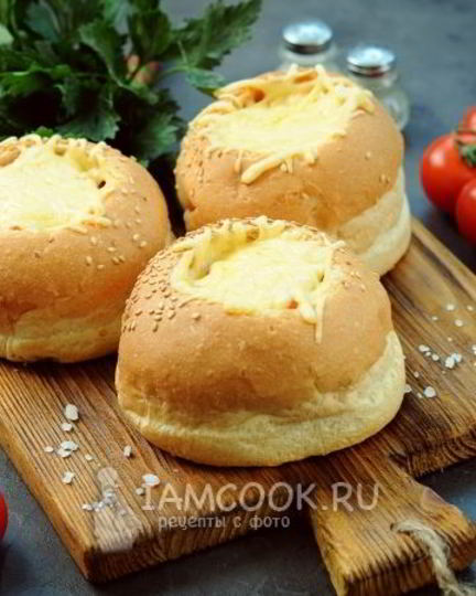 Рецепт булочек-пицц