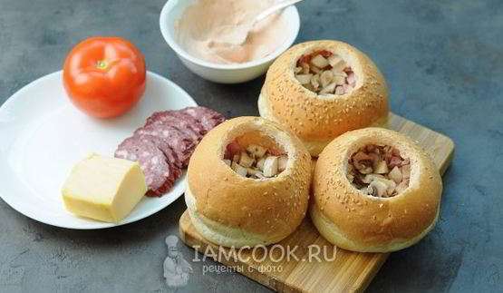 булочки-пиццы