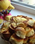 Булочки Розочки с творогом